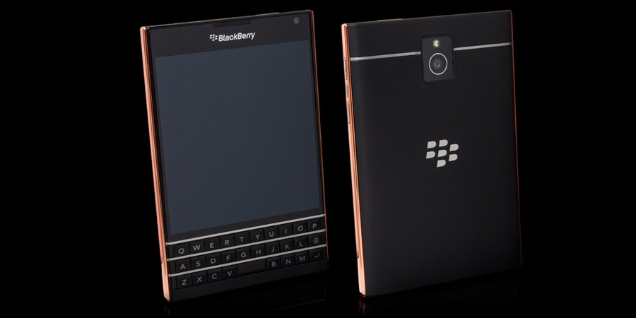 Blackberry Passport Rose Altın